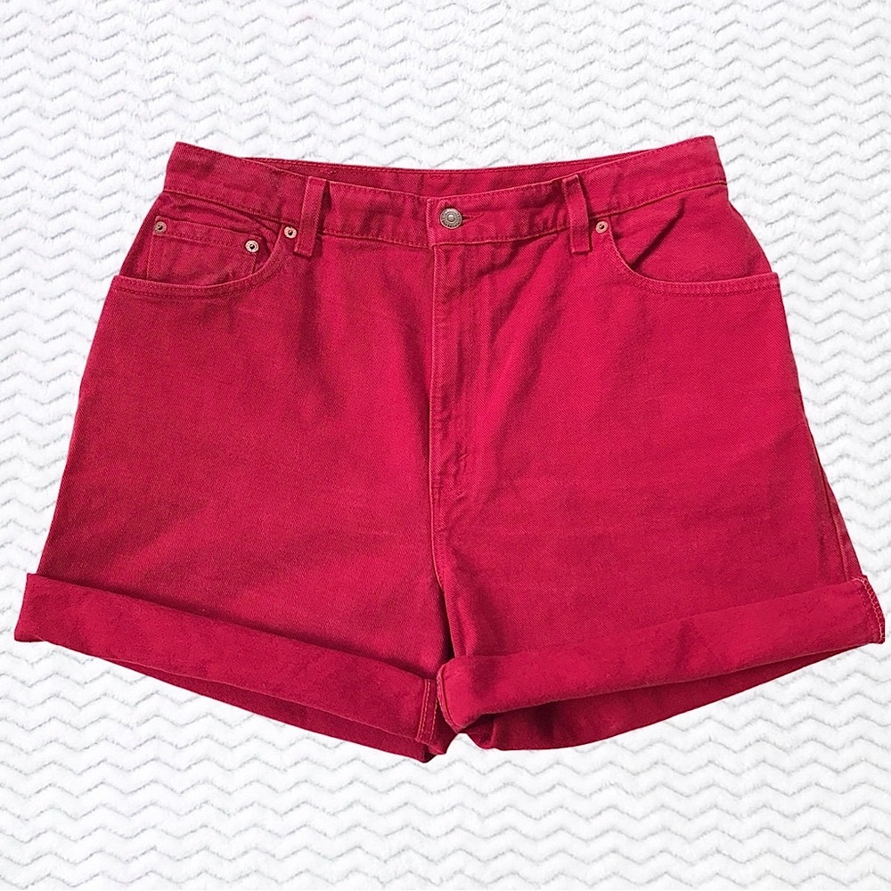 VTG Levi’s 551 Relaxed High Waist Mom Jean Bermuda Shorts - 16